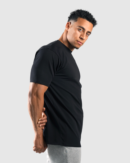 T-shirt oversize essentiel - Noir 
