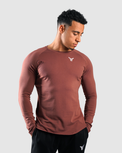 Essential Long Sleeve - Burgundy