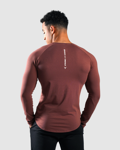 Essential Long Sleeve - Burgundy