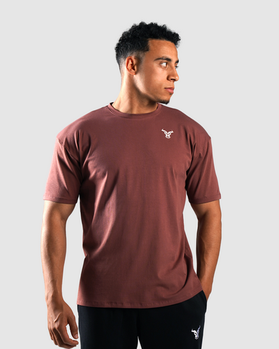 Essential Oversized T-shirt - Burgundy