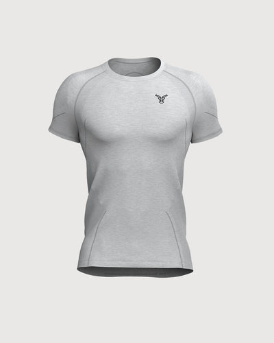 Progress Seamless T-shirt - Grey Marl