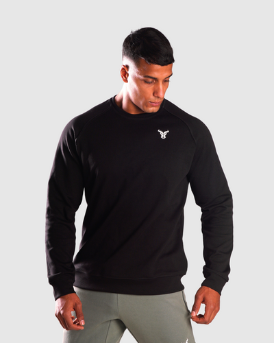 سوبرا سويت شيرت  - أسود