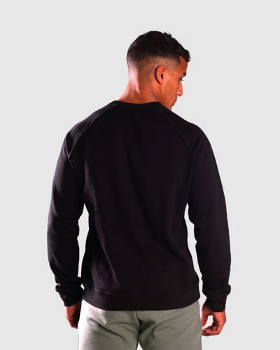 سوبرا سويت شيرت  - أسود