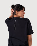 Essential T-shirt Femme Oversize - Noir 
