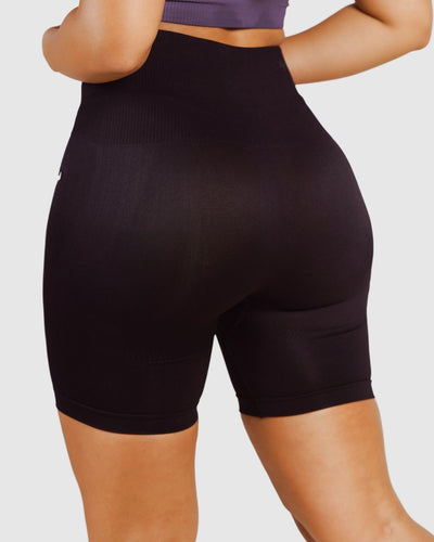 squatproof high-waisted shorts for women