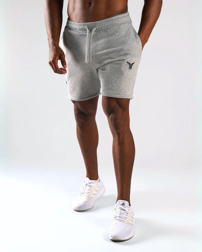 ايسنشال  شورت - رمادي