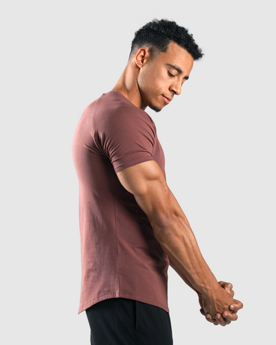 Essential T-shirt - Burgundy