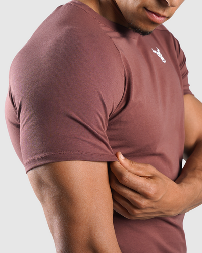 Essential T-shirt - Burgundy