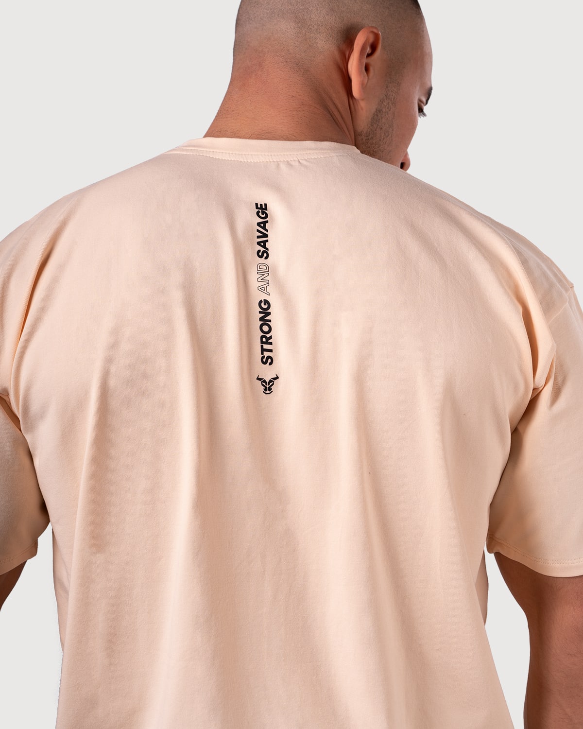 T-shirt oversize essentiel - Crème 