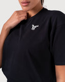 Essential T-shirt Femme Oversize - Noir 