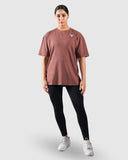 Essential Oversized Women T-shirt - Burgundy
