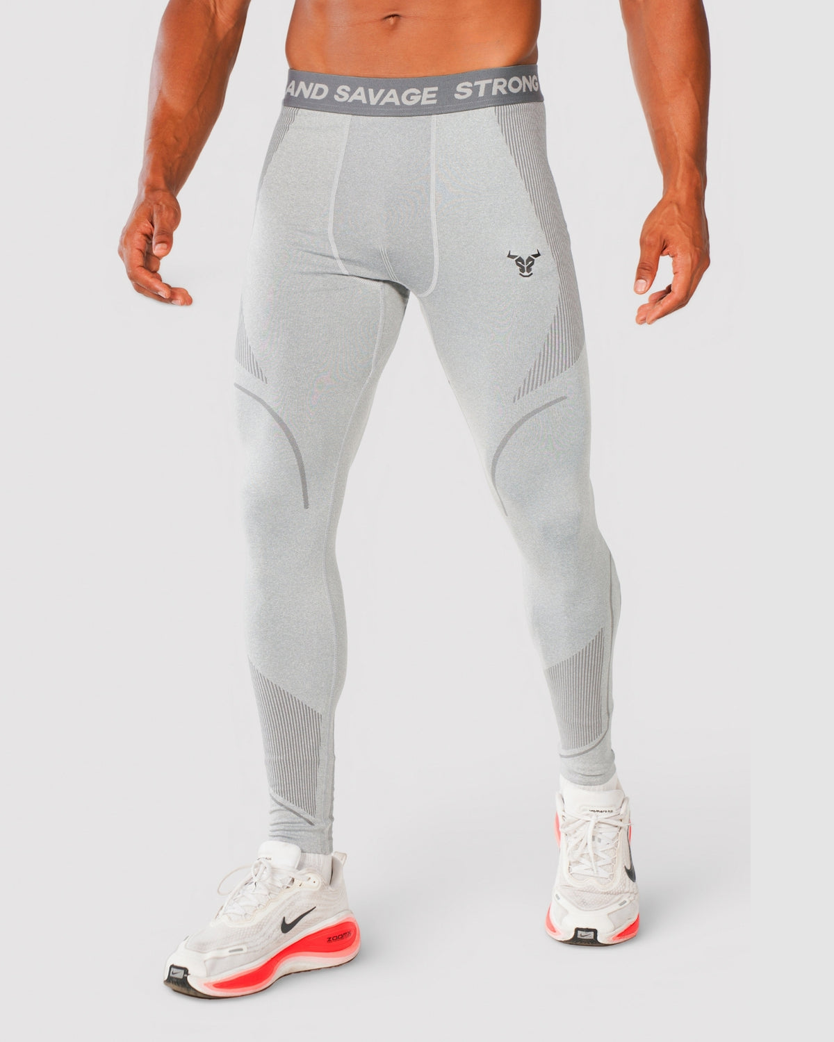 Progress Seamless Leggings - Grey Marl