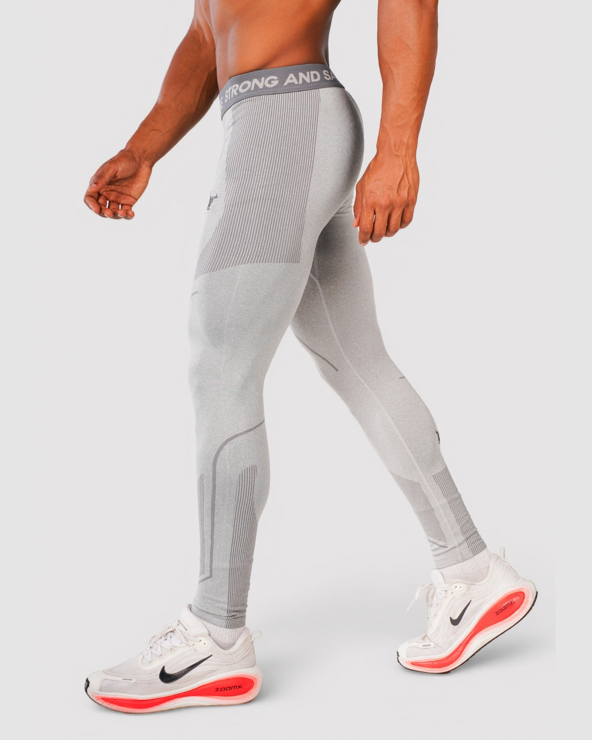 Progress Seamless Leggings - Grey Marl