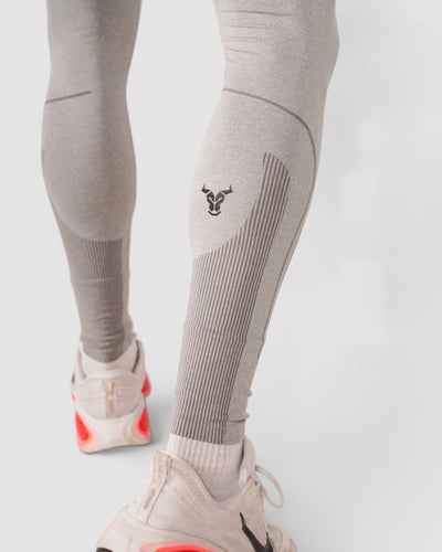 Progress Seamless Leggings - Grey Marl