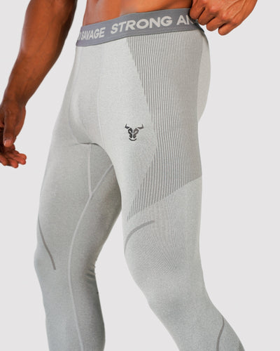Progress Seamless Leggings - Grey Marl