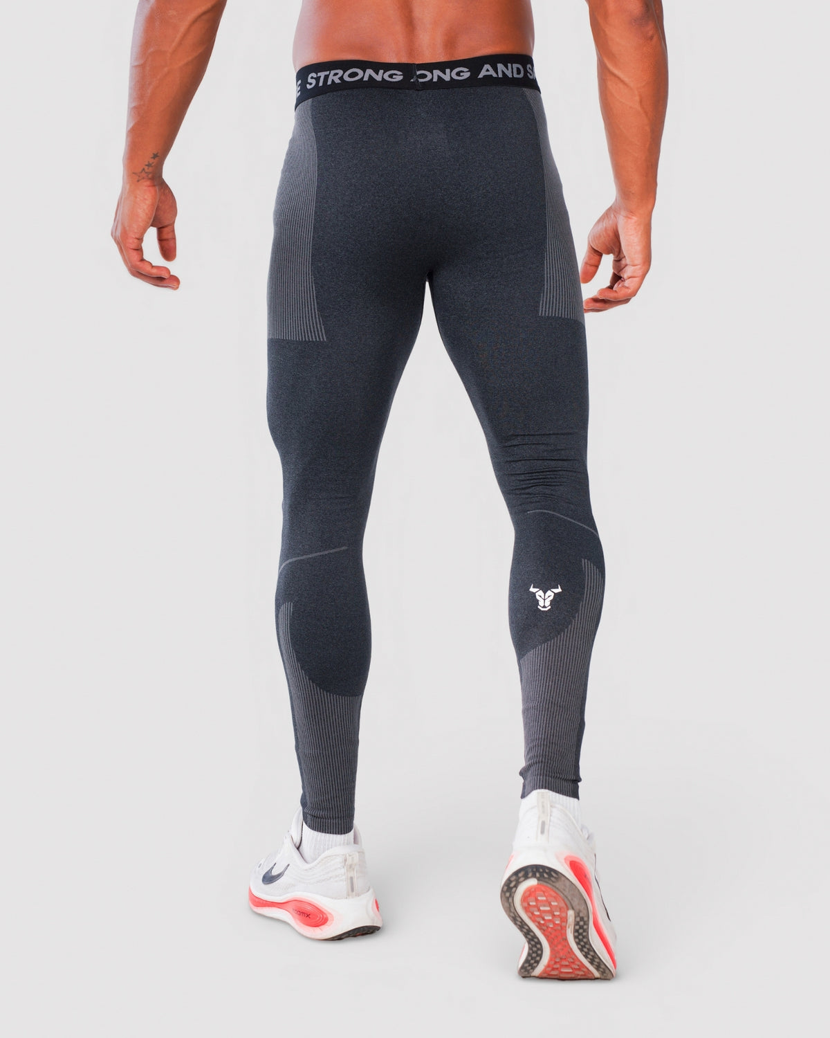 Progress Seamless Leggings - Black Marl