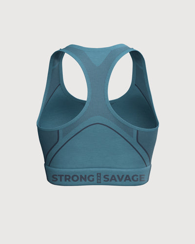 Progress Seamless Bras - Blue Marl