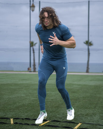 Progress Seamless T-Shirt - Navy Marl