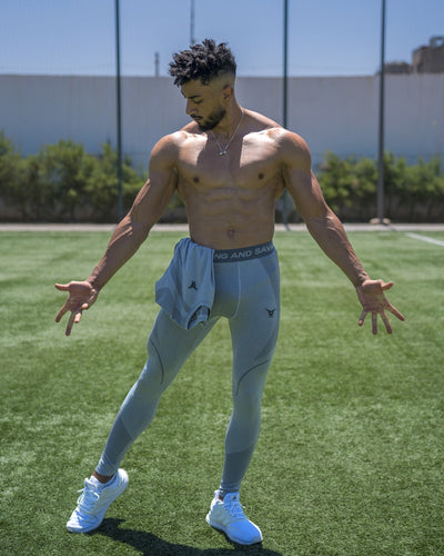 Progress Seamless Leggings - Grey Marl