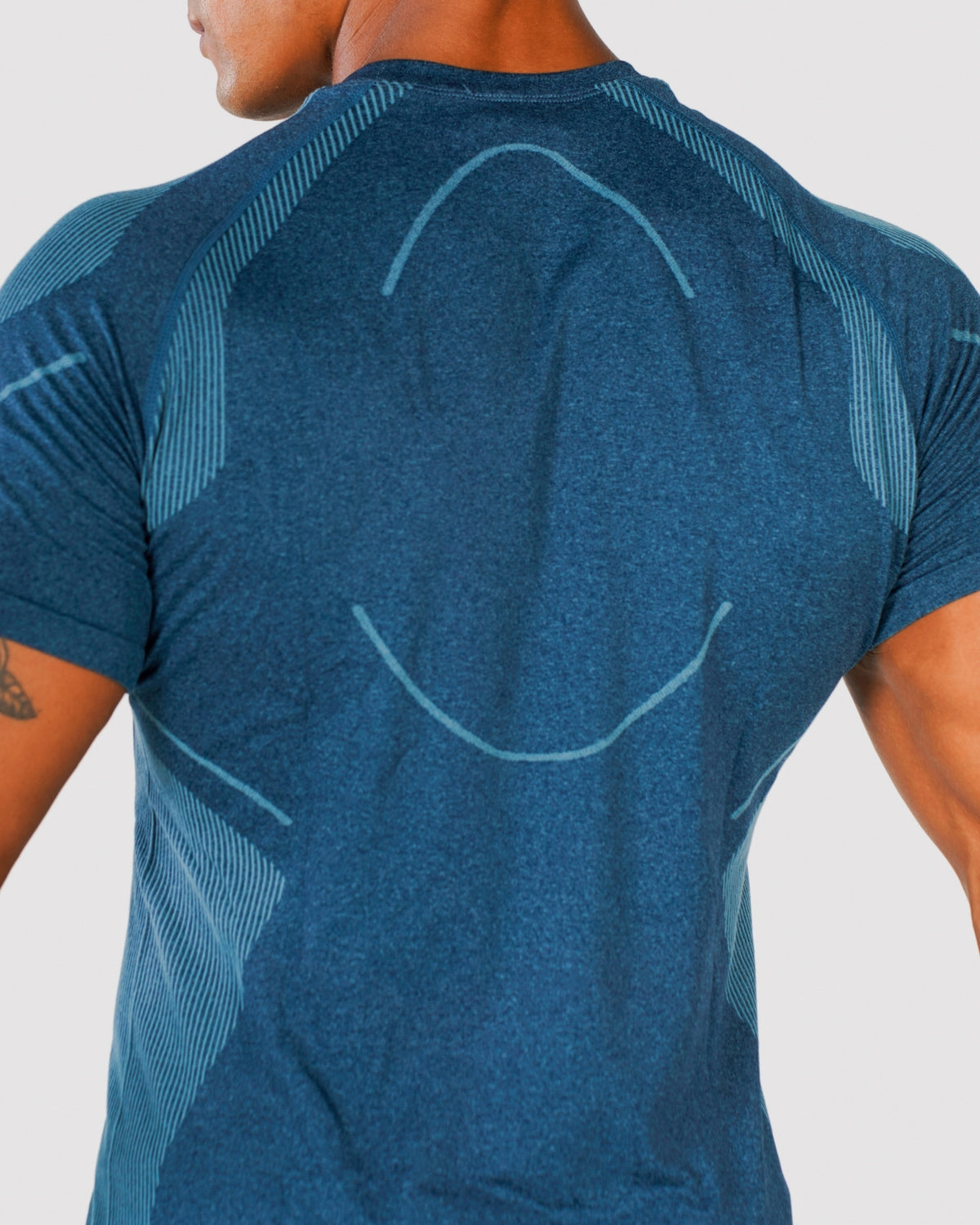 Progress Seamless T-Shirt - Navy Marl