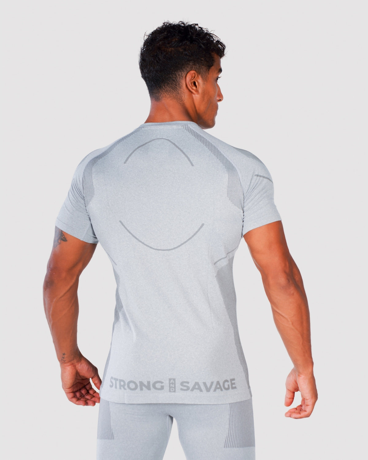 Progress Seamless T-shirt - Grey Marl