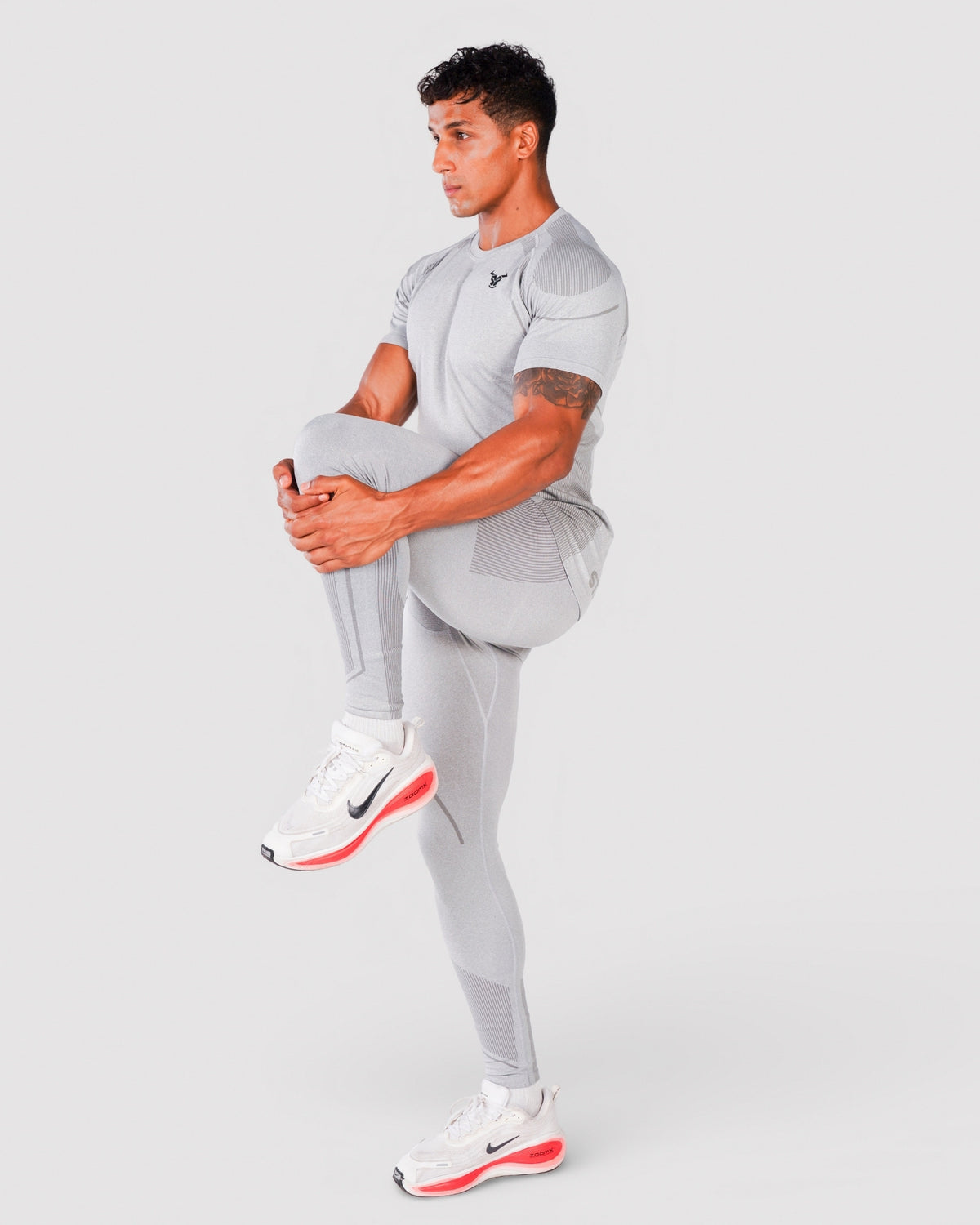 Progress Seamless T-shirt - Grey Marl