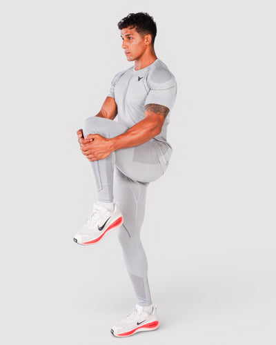 Progress Seamless T-shirt - Grey Marl
