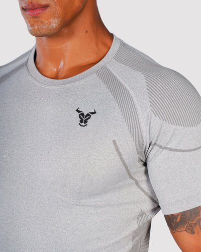 Progress Seamless T-shirt - Grey Marl