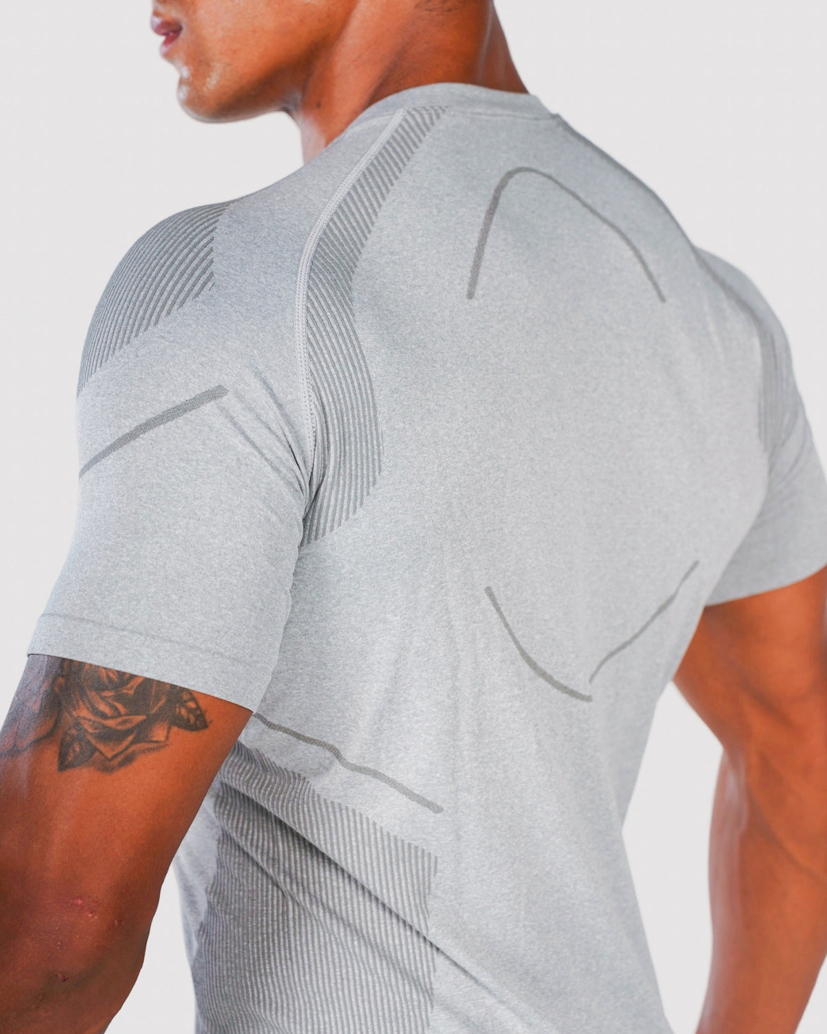 Progress Seamless T-shirt - Grey Marl