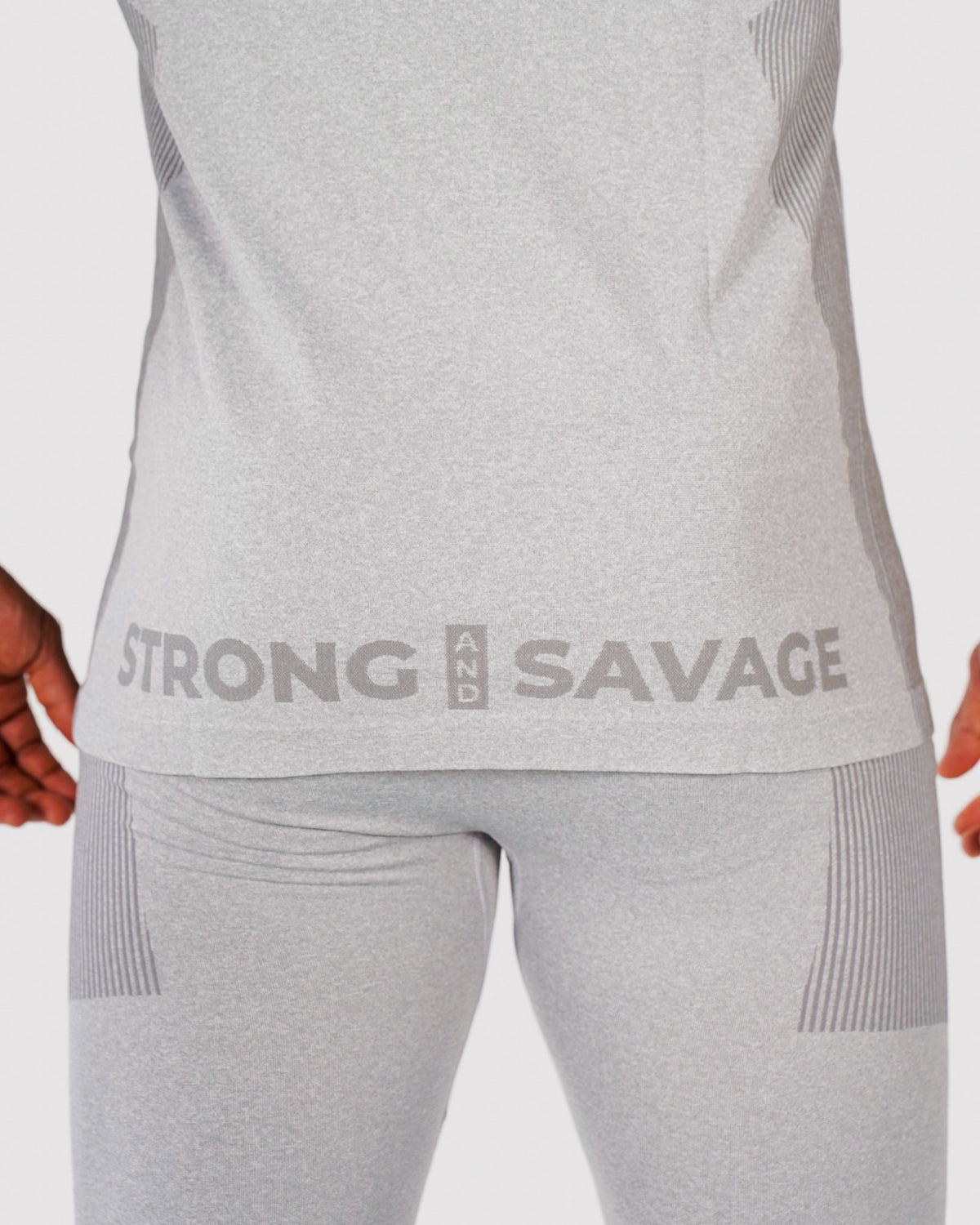 Progress Seamless T-shirt - Grey Marl