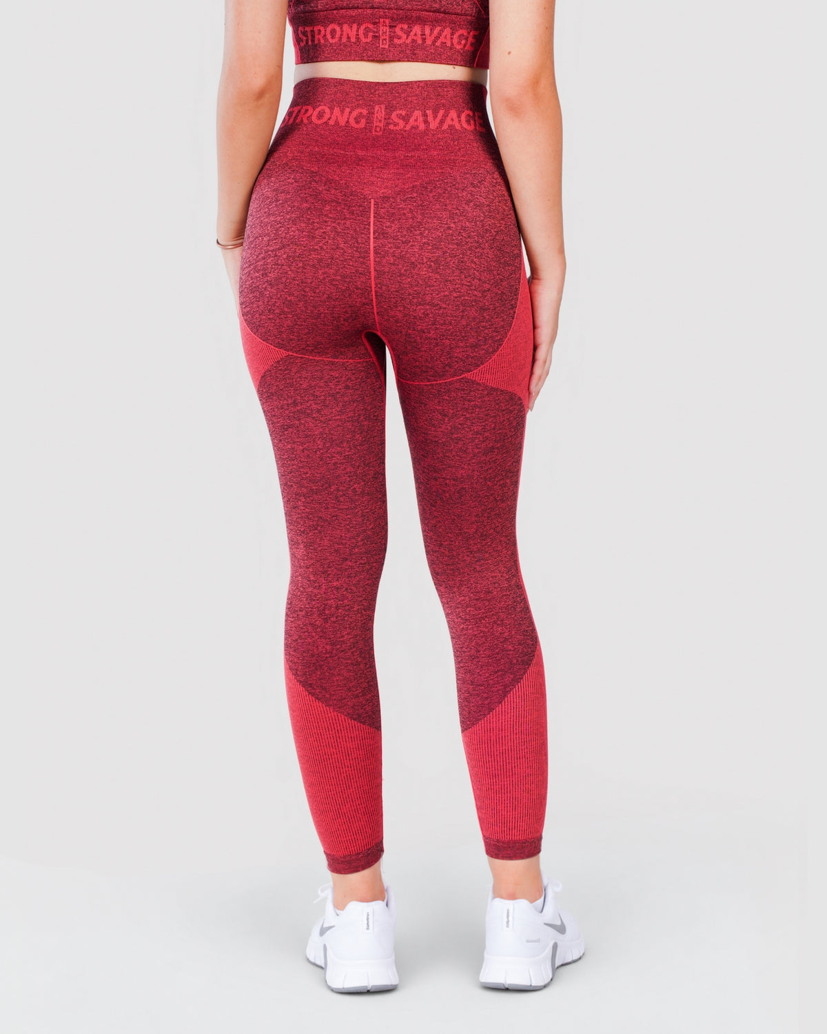Progress Seamless Leggings - Coral Marl