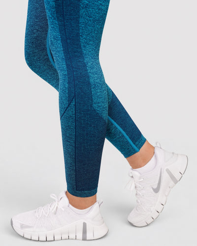 Progress Seamless Leggings - Blue Marl