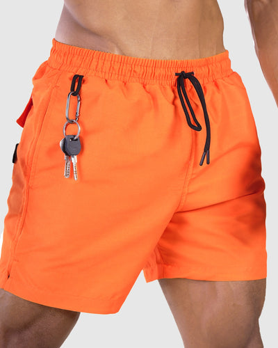 كور شورت سباحة - برتقالي