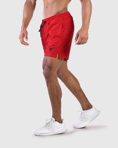 Core Short de bain  - Rouge 