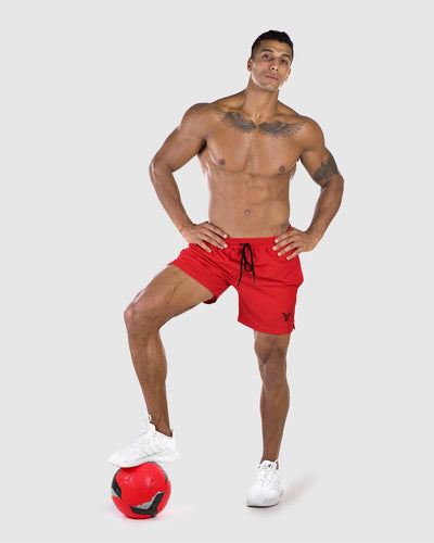 Core Short de bain  - Rouge 