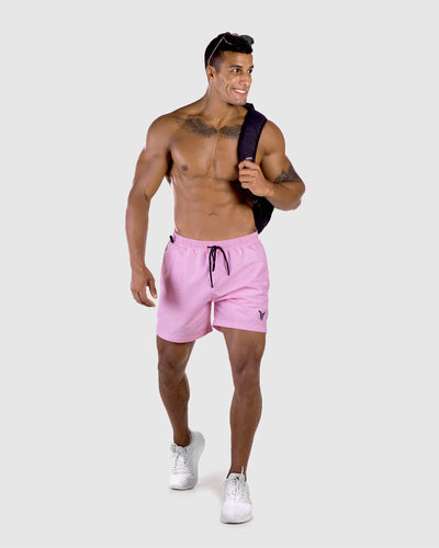 Core Short de Bain - Rose Pétale 