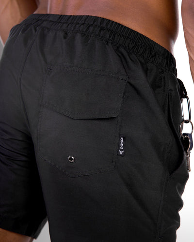 كور شورت سباحة - أسود