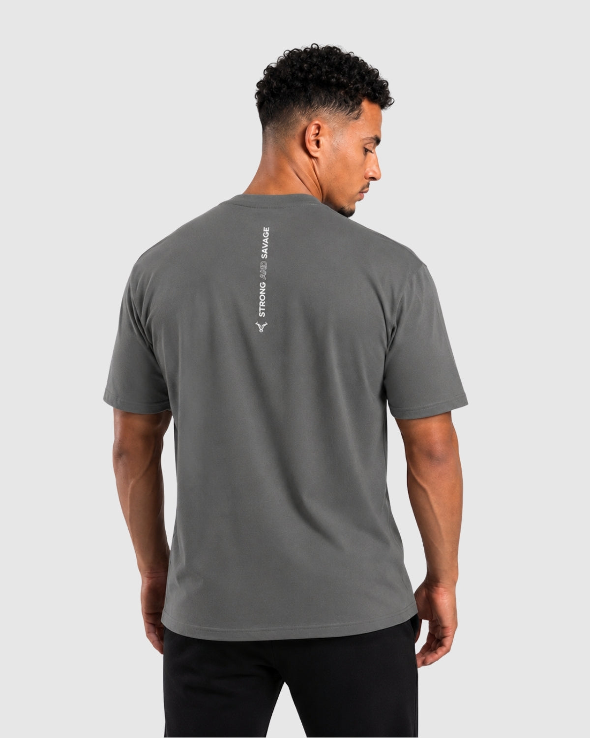 Essential Oversized T-shirt - Grey | Strong And Savage