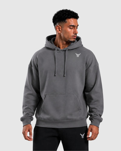 Essential Oversized Hoodie - Grey
