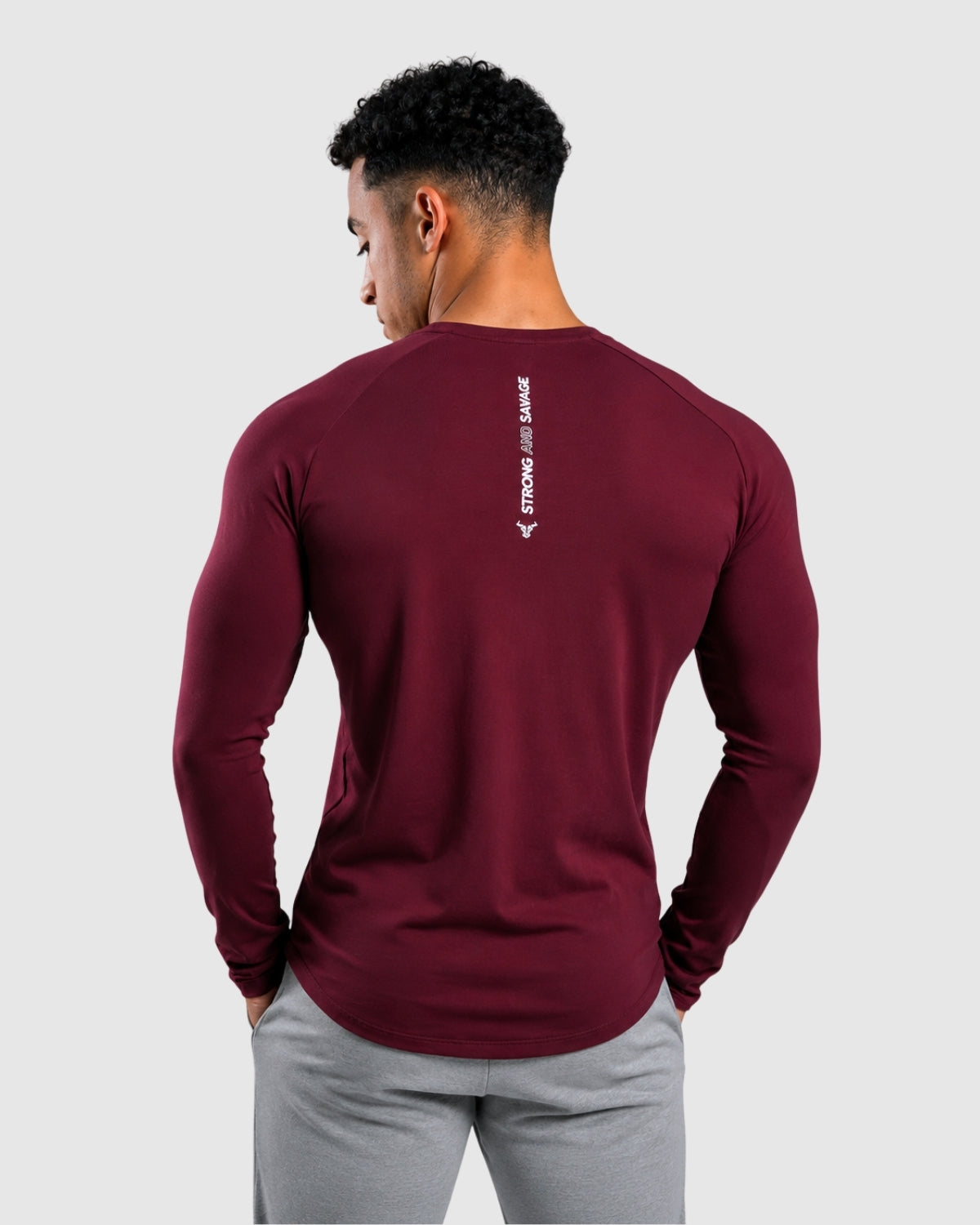 Essential Long Sleeve - Cherry