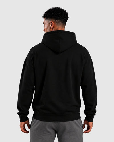 Essential Oversized Hoodie - Black