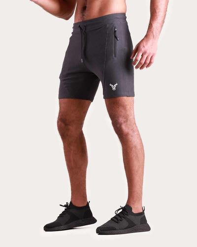 بريمال  شورت - رمادي 