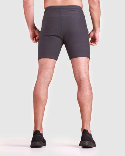 بريمال  شورت - رمادي 