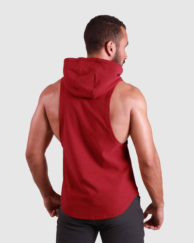 Primal Sleeveless Hoodie - Red