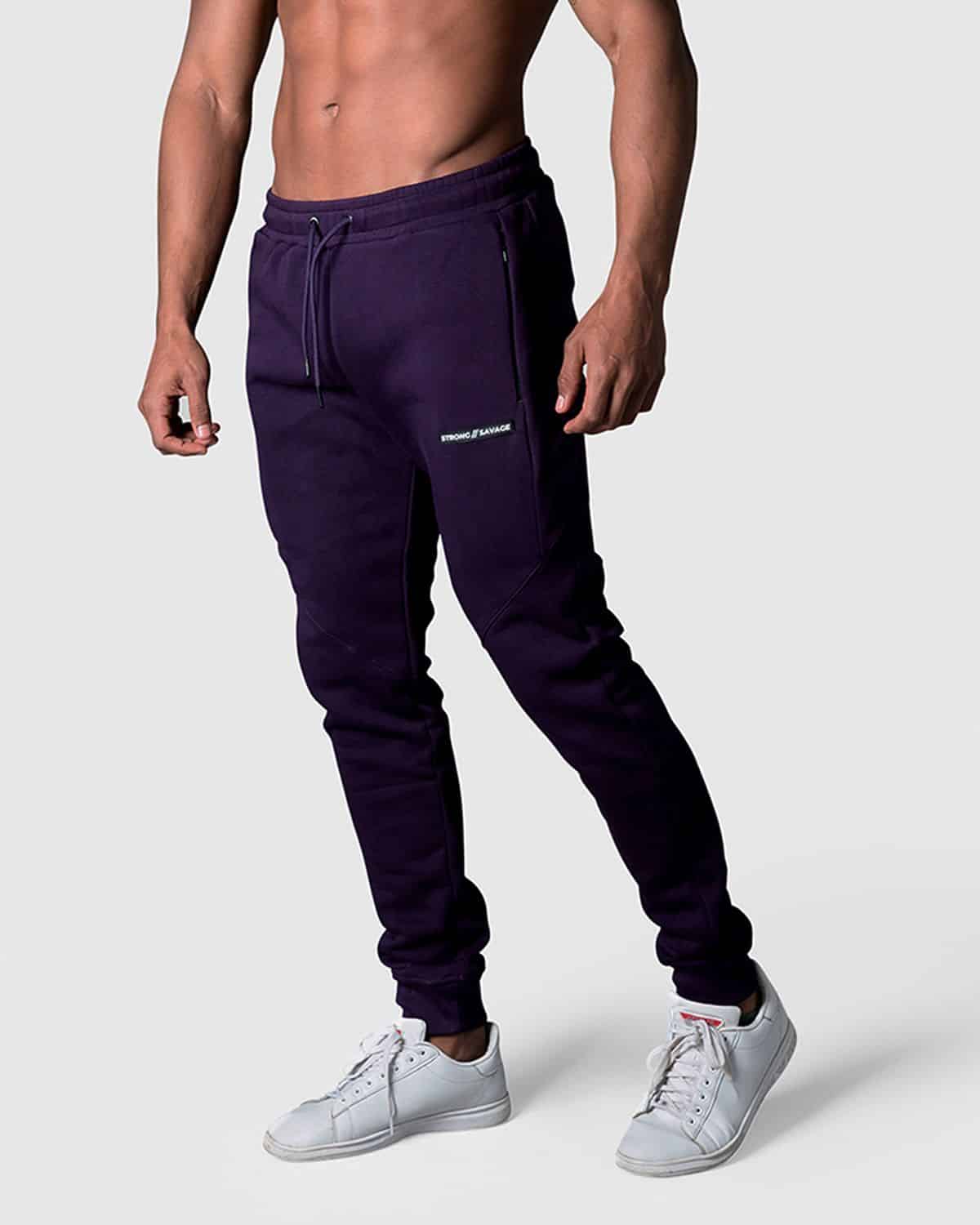 Pantalon de jogging épais - Violet