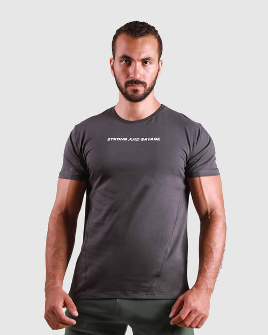 Primal T-shirt - Gris Foncé