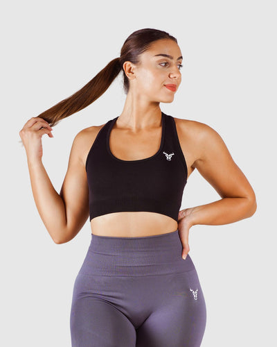 Essential Seamless Bra - Black