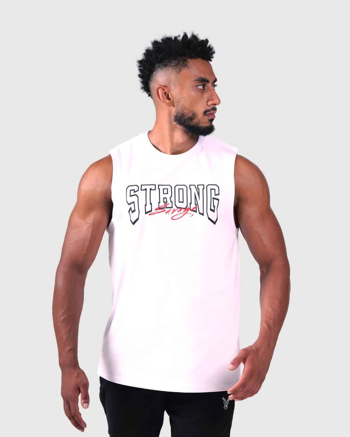 Strong Oversized Tank - White