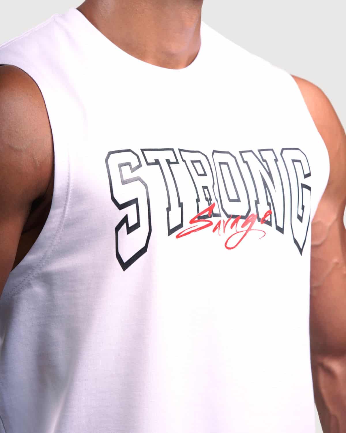 Strong Oversized Tank - White