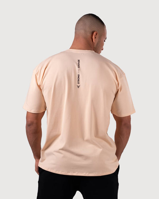 Essential T-shirt oversize - Crème 